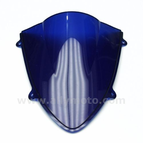 Blue ABS Windshield Windscreen For Kawasaki Ninja ZX 250R EX250 2008-2012